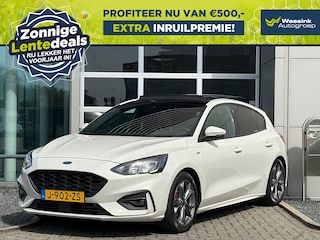 Ford Focus 1.0 EcoBoost Hybrid 155pk ST Line X Business I NL Auto Trekhaak 1100KG I Schuif/kanteldak I B&O I Stoel-Stuur-Voorruitverwarming I Camera I Adap Cruis