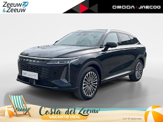 Omoda 9 1.5T-GDi SHS-P Premium | Nieuw uit voorraad | 145 km elektrisch rijbereik | Stoelverwarming-/ventilatie | Panorama dak | Leder | 7 jaar Fabrieksgarantie