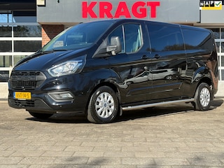 Ford Transit Custom 320 2.0 TDCI L2H1 Limited DC 130PK|NAP|Dubbelcabine|airco|cruise|achteruitrijcamera|stoelverwarming|apple car