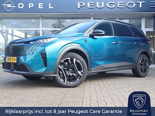 Peugeot 5008 SUV GT Plug-in Hybrid 195pk e-DCS7 Automaat, Rijklaarprijs, Adaptieve cruise control Stoel- en stuurverwarming Elektrische kofferklep Trekhaak