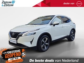 Nissan Qashqai 1.3 MHEV Tekna AIRCO 360 CAMERA PARKEERSENSOREN VOOR EN ACHTER PANORAMADAK CRUISE CONTROL APPLE CARPLAY/ANDROID AUTO ZEER MOOIE AUTO