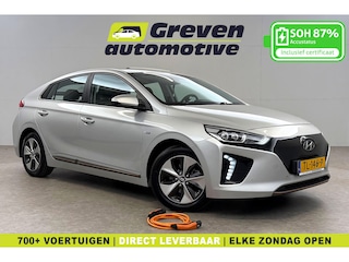 Hyundai Ioniq Premium EV 28 kWh | Snelladen | SOH 87% | Pano | Virtual | Camera | Carplay | Memory | Stoelverw/verkoeling | NAP