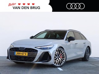 Audi A6 Avant 2.0 e-hybrid quattro S edition Competition 367 pk | Krijtgrijs | Bang & Olufsen 3D hoofdsteunspeakers | Luchtvering | Vierwielbesturing | Panoramadak | Leder |