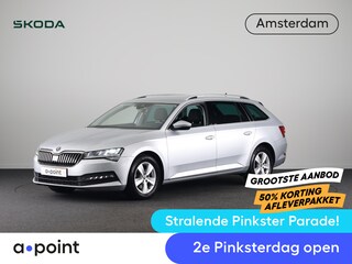 Skoda Superb Combi 1.5 TSI ACT Business Edition 150 pk Automaat (DSG) | Verlengde garantie | Navigatie | Trekhaak (wegklapbaar) | Parkeersensoren | Keyless |