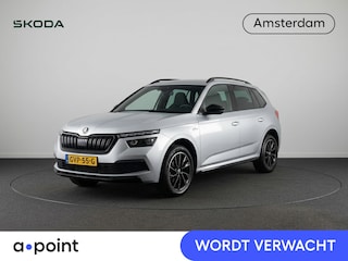 Skoda Kamiq 1.0 TSI Monte Carlo 115 pk Automaat (DSG) | Verlengde garantie | Navigatie via App | Panoramadak | Parkeersensoren | Adaptieve cruise control | Stoelverwarming |
