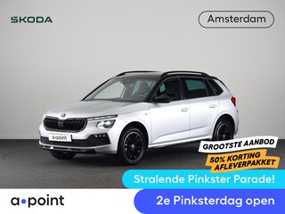 Skoda Kamiq 1.0 TSI Monte Carlo 115 pk Automaat (DSG) | Verlengde garantie | Navigatie via App | Panoramadak | Parkeersensoren | Adaptieve cruise control | Stoelverwarming |