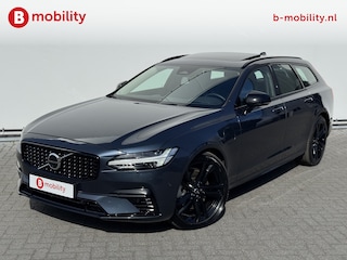 Volvo V90 2.0 T8 Plug-in hybrid AWD Ultra Dark Trekhaak 2100kg Panoramadak | Head-Up | Bowers&Wilkins | 360 Camera | Stoelventilatie/Verwarming