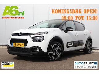 Citroën C3 1.2 PureTech Feel Navigatie Carplay Android Climate Cruise Control Rijstrooksensor Parkeersensor All-season banden!