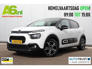 Citroën C3 1.2 PureTech Feel Navigatie Carplay Android Climate Cruise Control Rijstrooksensor Parkeersensor All-season banden!