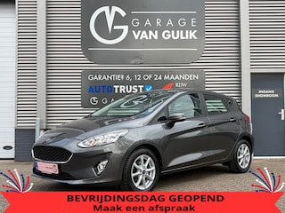 Ford Fiesta 1.0 EcoBoost 101PK Automaat,CarPlay,Clima,Cruise,Isofix,ElektrRamen+Spiegels,Stoel+StuurVerwarming,Bluetooth,Pdc,Lmv