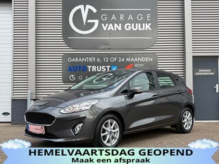 Ford Fiesta 1.0 EcoBoost 101PK Automaat,CarPlay,Clima,Cruise,Isofix,ElektrRamen+Spiegels,Stoel+StuurVerwarming,Bluetooth,Pdc,Lmv