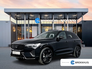 Volvo XC60 T6 Recharge Plus Black Edition | 21" | Geventileerd Nappa | Stoelventilatie | Trekhaak | Head-Up | Panoramadak | Harman Kardon | 360 Camera | Full LED | Adaptieve Cruise | BLIS