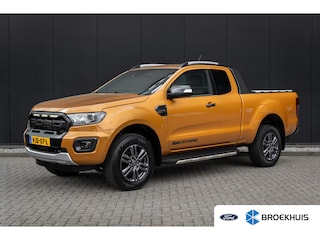 Ford Ranger 2.0 EcoBlue Wildtrak Supercab | 100% Dealer OH | Adapt. Cruise | Camera | Standkachel | Apple/Android Carplay | Stoelverwarming |