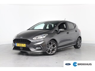 Ford Fiesta 1.0 EcoBoost Hybrid ST-Line X | 1e Eigenaar! | B&O | Trekhaak | Winter Pack | Cruise Adaptive | LED | Keyless | Navi | Clima | Camera | Parkeersensoren V+A | Lichtmetalen Velgen