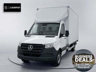 Mercedes-Benz Sprinter 0,99% RENTE - CC L3 414 PRO Gesloten laadbak en laadklep | 81kwh accu | 22KW AC laden | DC laden |