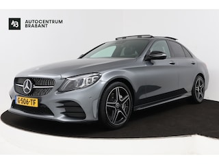 Mercedes-Benz C-klasse 180 Solution AMG (PANORAMADAK, MULTIBEAM LED, SFEERVERLICHTING, NIGHTPAKKET, PDC, CAMERA, NAVIGATIE)