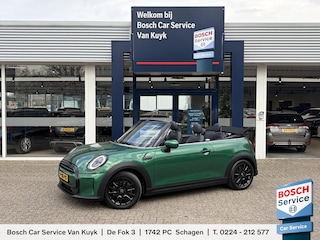 Mini Cooper Cabrio 1.5 Classic / Automaat / NL-Auto / Dealer-Onderhouden / Vol-Leder / Stoelverwarming / Cruise-Control / Climate-Control / Apple-Carplay & Android-Auto / Instapverlichting / LED / Keyless / DAB Radio-Bluetooth / Navi / PDC-Achter / 16'' LMV / ENZ.