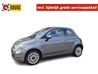 Fiat 500 1.2 Cabrio LOUNGE Apple Car play / Android / LM 15 erg mooi!! Top