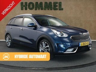 Kia Niro 1.6 GDi ExecutiveLine - AFNEEMBARE TREKHAAK - DODEHOEKDETECTIE - ACHTERBANK VERWARMD - CLIMATE CONTROL - CRUISE CONTROL ADAPTIEF - KEYLESS ENTRY - LEDEREN BEKLEDING - VOORSTOELEN VERWARMD - LICHTMETALEN VELGEN 18" INCH
