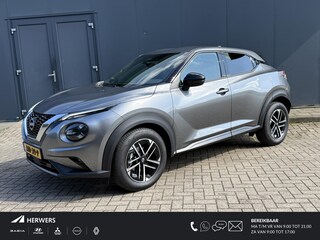 Nissan Juke 1.0 DIG-T N-Connecta Automaat / Cold Pack / Apple Carplay Android Auto / Stuur-, Stoel en Voorruitverwarming / Achteruitrijcamera / Cruise control / Keyless Entry/Start / Draadloze telefoon lader / Climate control /