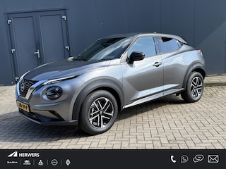 Nissan Juke 1.0 DIG-T N-Connecta Automaat / Cold Pack / Apple Carplay Android Auto / Stuur-, Stoel en Voorruitverwarming / Achteruitrijcamera / Cruise control / Keyless Entry/Start / Draadloze telefoon lader / Climate control /