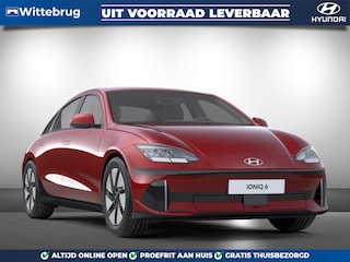 Hyundai Ioniq 6 Style 77.4 kWh Volledig Elektrisch Automaat met Navigatie en Climate Control Uit voorraad leverbaar!
