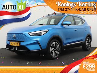 MG ZS EV Luxury 50 kWh Pano-dak Leder Camera 17'LMV Dodehoek