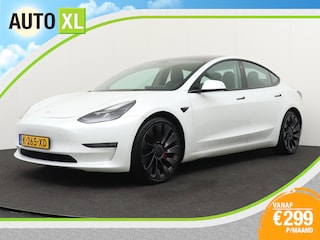 Tesla Model 3 Performance AWD 75 kWh Pano-dak 20'LMV Dodehoek