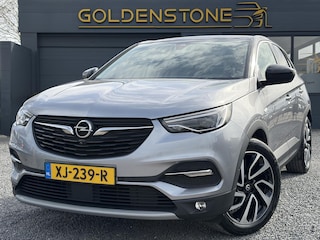 Opel Grandland X 1.2 Turbo Ultimate 1e Eigenaar,360° Camera,Pano,Navi,Stoelverw,Keyless,Rijstrooksensor,BSD,131pk,6 Bak,N.A.P,Pdc V+A,Lm velgen,Halfleder,Dealer Onderhouden,Net beurt gehad,Apk tot 01-2027