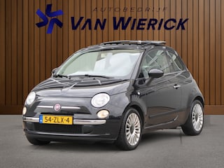 Fiat 500 0.9 TwinAir Lounge 86PK!| Schuif/kantel dak | Leer | Airco | LM Velgen