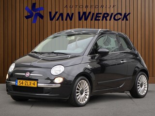 Fiat 500 0.9 TwinAir Lounge 86PK!| Schuif/kantel dak | Leer | Airco | LM Velgen
