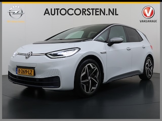 Volkswagen ID.3 First Plus 62kWh Navi-Pro Camera Matrix-Led/Dynamisch Adap.Cruise 19" Apple Carplay Android SOH 92% Ecc Pdc Stoel+Stuurverwarming Lmv Keyless advanced Zwarte-Hemel Wifi DAB Regen-Lichtsensor Isofix Zeer complete 1st Plus!