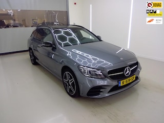 Mercedes-Benz C-klasse Estate 300 e Business Solution AMG Limited+Led+Leder+stoel-verw+vitrual+Pano-dak+camera+sfeer-verlichtingNL