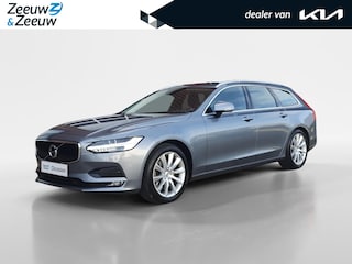 Volvo V90 2.0 T4 Momentum | Stoel en stuurverwarming | Elektrisch bedienbare voorstoelen | Camera | Lederen bekleding | Navigatie | Parkeersensoren voor en achter | Elektrische achterklep |