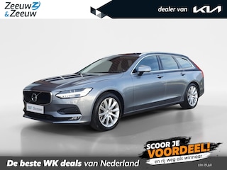 Volvo V90 2.0 T4 Momentum | Stoel en stuurverwarming | Elektrisch bedienbare voorstoelen | Camera | Lederen bekleding | Navigatie | Parkeersensoren voor en achter | Elektrische achterklep |