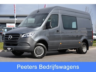 Mercedes-Benz Sprinter 519 V6 3.0 CDI L2H2 PB Edition Camera, Cruise, Carplay, LED, Automaat, Stoelverwarming, Geveerde Stoel, 190pk, Automaat, Trekhaak, Uniek!