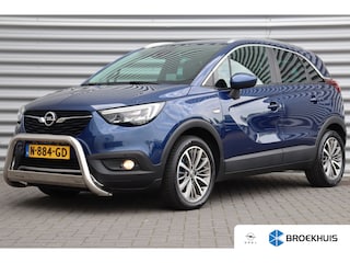 Opel Crossland X 1.2 TURBO 130PK ULTIMATE AUTOMAAT / NAVI / LEDER / CLIMA / LED / PDC / 17" LMV / KEYLESS / WINTERPAKKET / HUD / BLUETOOTH / CRUISECONTROL / NIEUWSTAAT !!