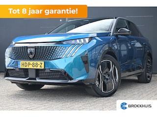 Peugeot 3008 GT Avantage 210 73 kWh 8 Jaar Garantie! | Schuif-/Kanteldak | Warmtepomp | FOCAL | 360 Camera | Adaptive Cruise | Alcantara | Navigatie | !!