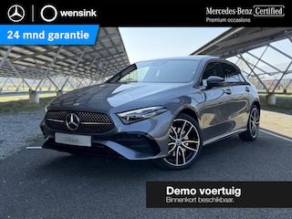 Mercedes-Benz A-klasse 250e Business Solution AMG | Night | AMG-line plus | Panoramadak | Head-up display | Memory stoelen | 360 camera | Sfeerverlichting | Multibeam LED |