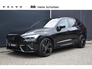 Volvo XC60 T6 Plug-in hybrid AWD Plus Black Edition | Direct Leverbaar | Head Up Display | 360 Graden Camera | Luchtvering | Climate Pack | Panoramisch Schuif-/Kanteldak | Adaptieve Cruise Control | 21 inch Lichtmetalen Velgen |
