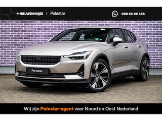 Polestar 2 Long Range Single Motor 78 kWh | Pilot Lite | Adaptieve Cruise control | 360 camera | Stoelverwarming |