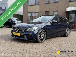 Mercedes-Benz C-klasse Estate 300 AMG Panodak Navi Leer Burmeister Carplay ACC Memory Matrix LED