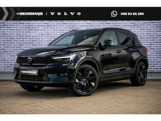 Volvo EX40 Single Motor Extended Range Ultra Black Edition | Europa | Harman Kardon audio | 20" | Schuif-/kanteldak | Getint Glas | Elektrische stoelverstelling | Nubuck bekleding | Adaptive Cruise Control | Dodehoekdetectie |