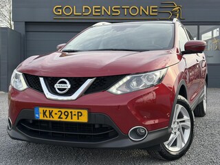 Nissan Qashqai 1.6 Tekna 1e Eigenaar,360°Camera,Pano,Dealer Onderhouden,Trekhaak,163pk,Stoelverw,6 Bak,Keyless,Lm velgen,Clima,Cruise,Leder,Pdc V+A,N.A.P,Extra velgen set,Apk tot 10-2026