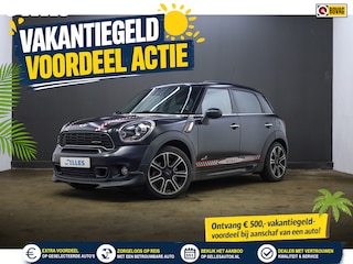Mini Countryman 1.6 John Cooper Works ALL4 Chili | Airco | Climate Control | Stoelverwarming | Sport uitlaat origineel | Lederen bekleding | Panorama dak |