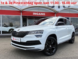 Skoda Karoq 1.5 TSI ACT 150PK AUT. SPORT-LINE PANO-DAK NAVI CAMERA DIGITAL-COCKPIT CARPLAY AIRCO LMV PDC
