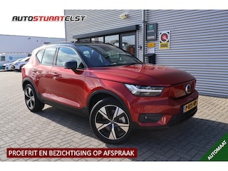 Volvo XC40 Recharge Pro 1e Eigenaar | Dealer Onderh | BTW | NAP | SOH91% | Pano | Trekhaak | 360 Cam | Elek Stoel + Memory | Winter Pack | Sfeer | H&K | Warmtepomp | 1 Kabel | Elek Klep | ACC | Full Led |