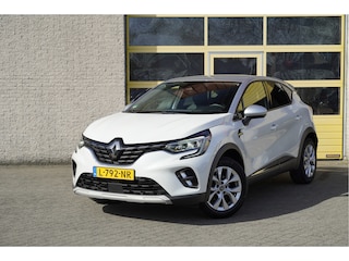 Renault Captur 1.3 TCe 141PK! Automaat Intens BJ2021 Lmv 17" | Led V+A | Pdc | Keyless entry | Trekhaak | Achteruitrijcamera | App-Connect | Navi | Dashboard verlichting | Climate control | Cruise control | Extra getint glas