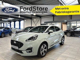 Ford Puma EcoBoost Hybrid 155 pk ST-Line | AUTOMAAT | Winter Pack | Adapt. cruise | 360° Camera | All-season | Gar. tm 09/2029 |