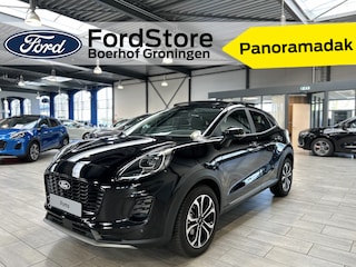 Ford Puma EcoBoost Hybrid 125pk Titanium | Pano | Winterpack | Adapt. Cruise | Dodehoek detectie | 360 Camera | Fabr. Gar. t/m 05-2029